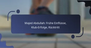 Majed Abdullah: Frühe Einflüsse, Klub-Erfolge, Rücktritt